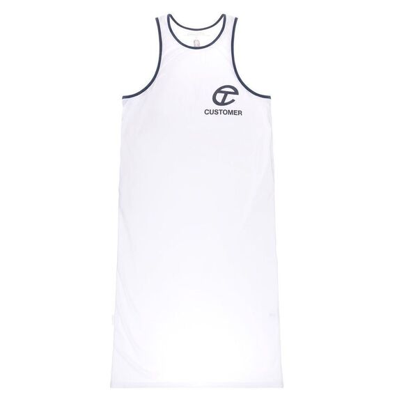 Telfar White Maxi Length Tank Size XL/2XL Unisex - Picture 1 of 9